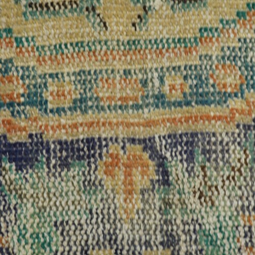 Vintage Rug, Runner Rug, Turkish Rug, Home Decor Rug, shops 43x128 inches Orange Rug, Wool Stair Carpet, Hallway Carpet, 10489