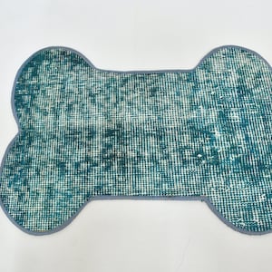 Dog Lover Gift Mat, Rug Pet Supplies, Water Pad, Green Mat, Rug Mat, Washable Vintage Rug Dog Pad, Garden Pet Mat, Decorative Dog Pad,