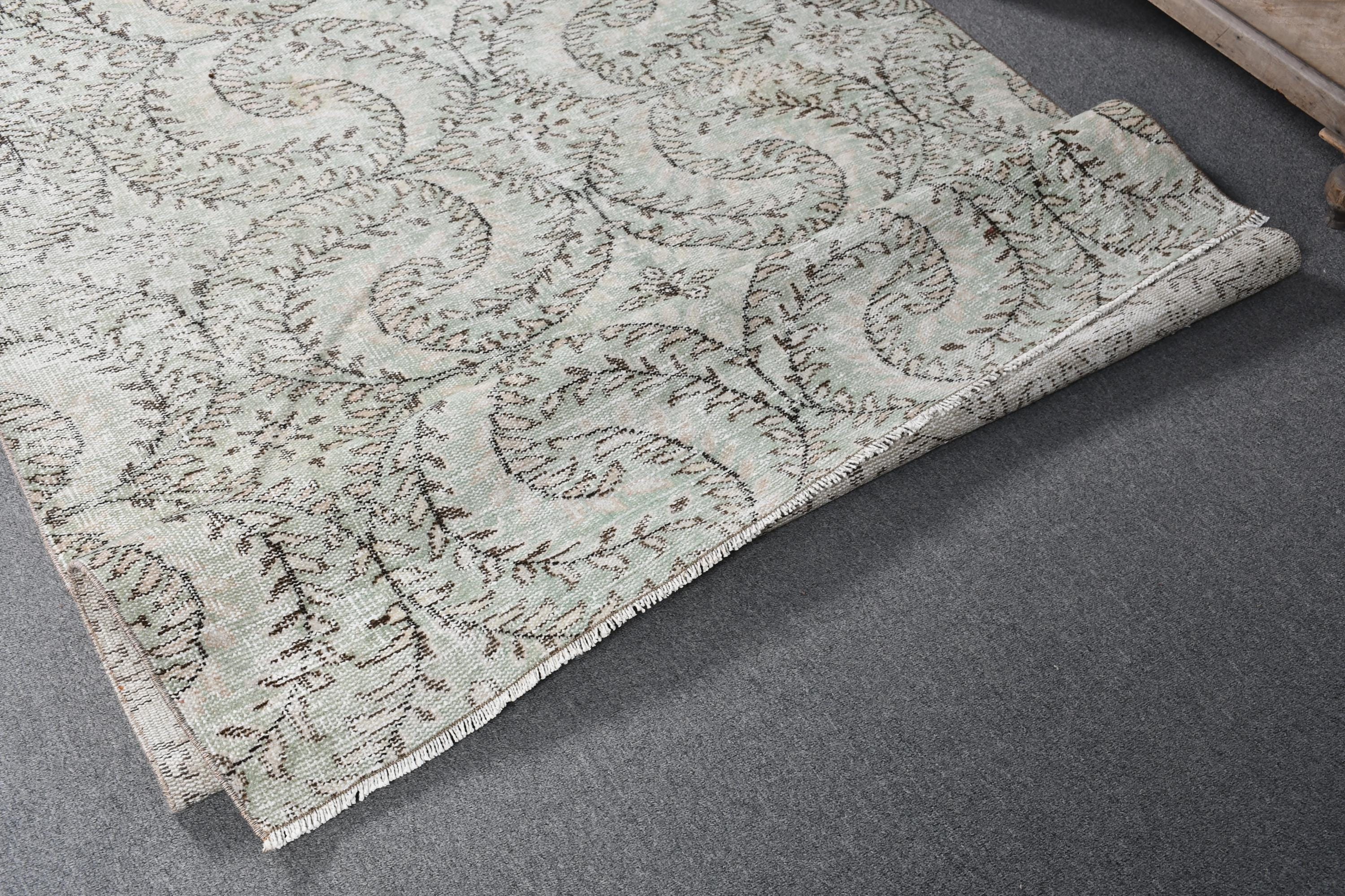 5x9インチの大型ラグ、ヴィンテージラグ、トルコラグ、アナトリアラグ