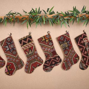 Candy Stockings, Wall Hanging Socks, Santa Claus Gifts, Ornament Stockings, Luxury Unique Stocking, Family Set Christmas Stockings,