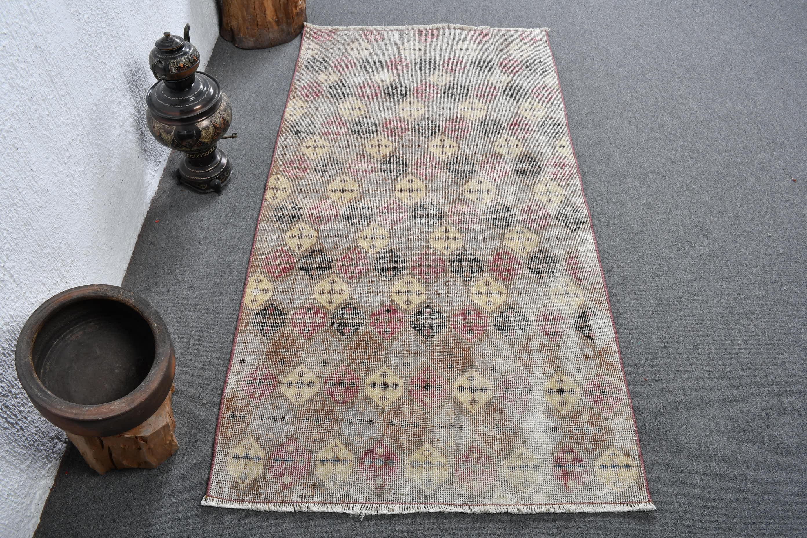 Vintage Turkish Rug, 90x171cm, 3x6ft, Rustic Decor - Etsy