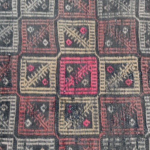 Vintage shops Kilim, Accent Kilim, Turkish Kilim, Antique Kilim, 37x87 inches Orange Kilim, Decorative Kilim, Entry Kilim, Embroidered Kilim, 8052