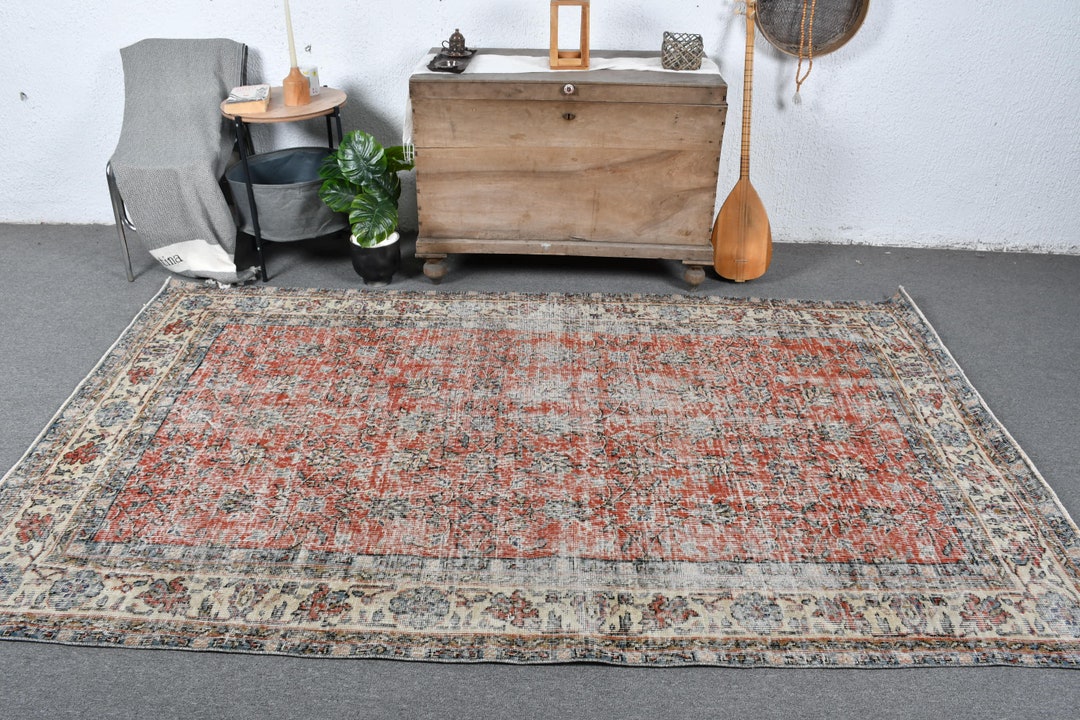 Turkish Rug, Vintage Rug, Large Rug, Anatolian Rugs, Rugs for