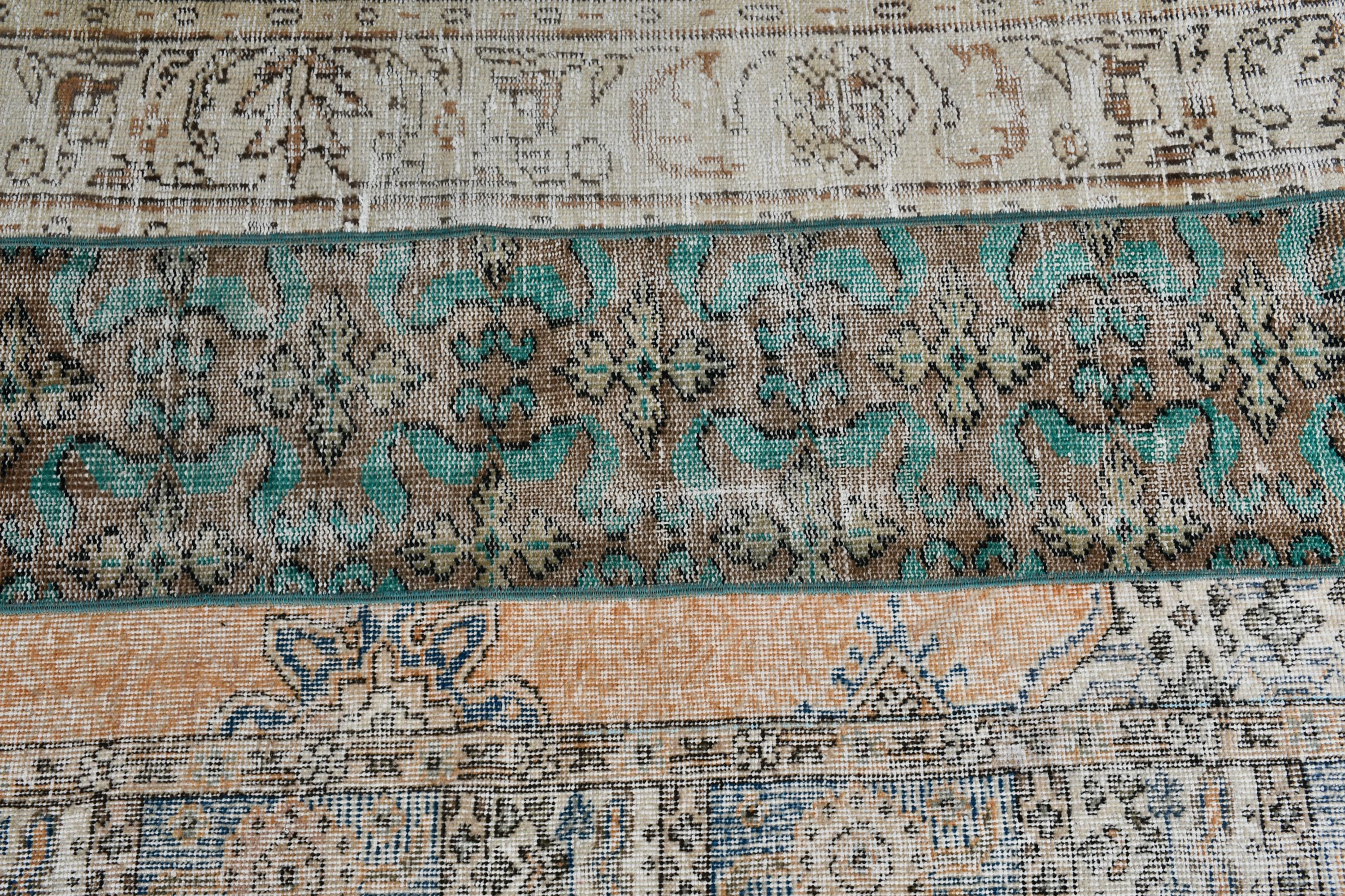 ヴィンテージラグ、3x5アクセントラグ、パッチワークラグ、トルコラグ