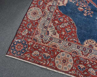 トルコ製特大ラグ 7.3x11.2フィート (223 x 340 cm)、ヴィンテージ