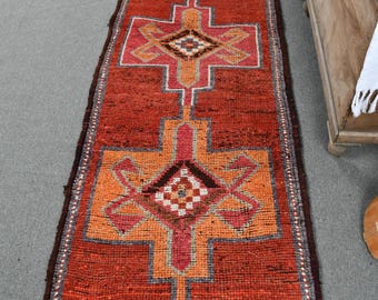 訳あり特価ロングランナーラグ　ヴィンテージラグ　トルコラグ 訳あり特価ロングランナーラグ ヴィンテージラグ トルコラグ