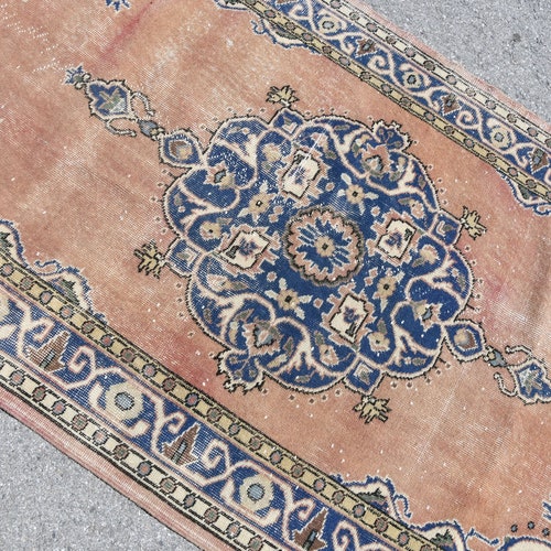 Area Rug, Vintage Rug, Turkish Rug, Antique Carpet, 47x82 inches Red Carpet, Anatolian Indoor Carpet, Wool Floor Rug, shops 8212