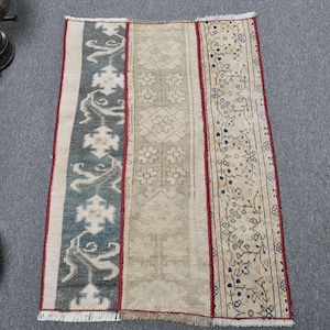 Turkish Rug, Vintage Turkish Rug, Handmade Rug, Decorative Rug, 56x86cm, 2x3ft Small Rug, Anatolian Carpet