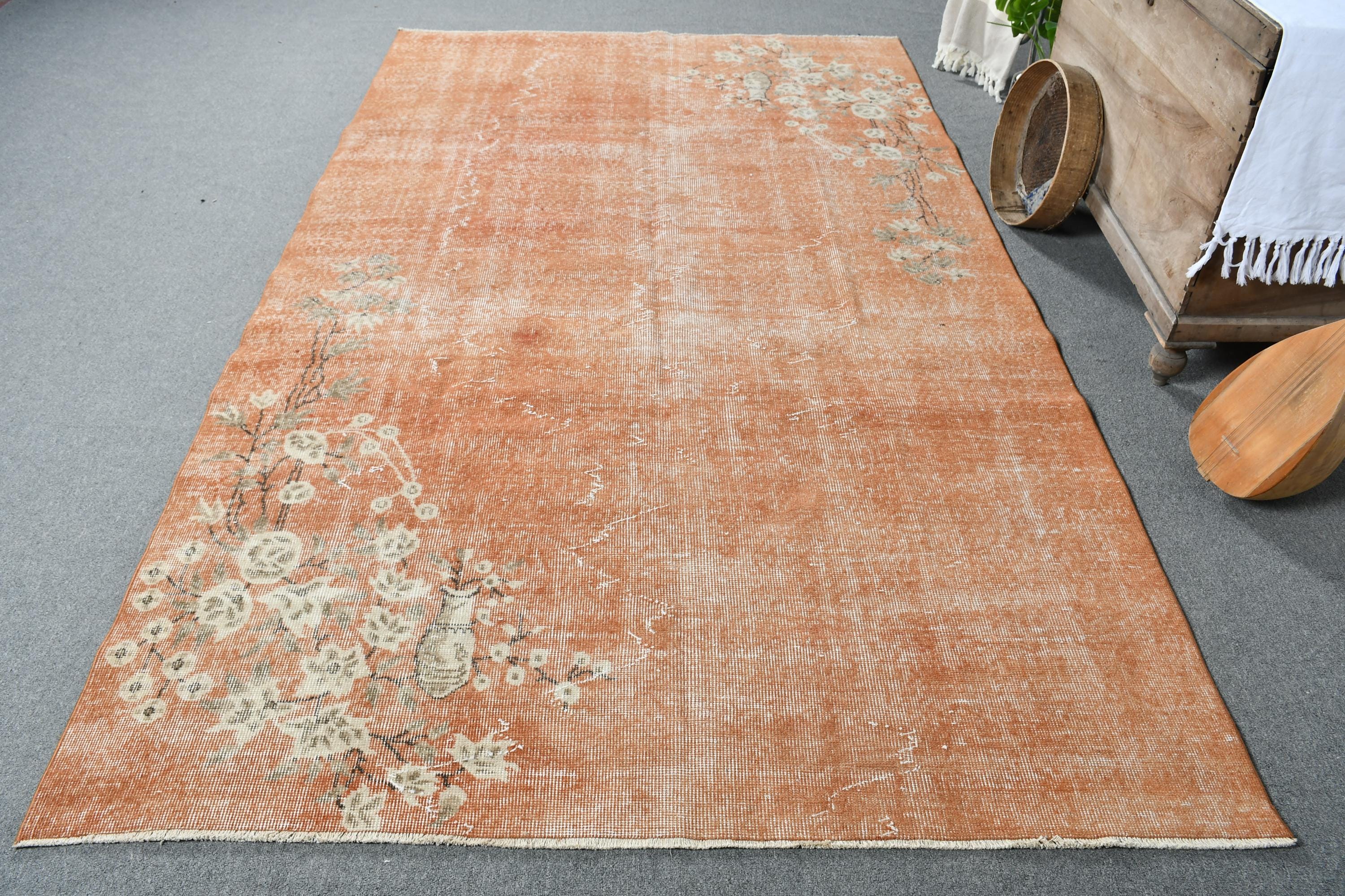 6x9 Large Rugs, Turkish Rug, Vintage Rug, Antique Rugs, Rugs for