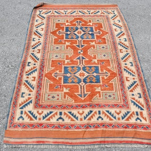 ブラウンとカフェオレ　ヴィンテージトルコラグ　　No.670 ブラウンとカフェオレ ヴィンテージトルコラグ No.670 ブラウンと