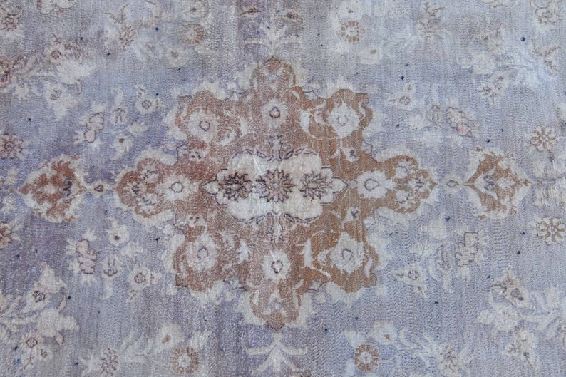 Office Indoor Carpet 49x72 Inches Purple Carpet Handwoven Bedroom Rugs Turkish Rug Antique Carpet Area Rug Vintage Rug 7607