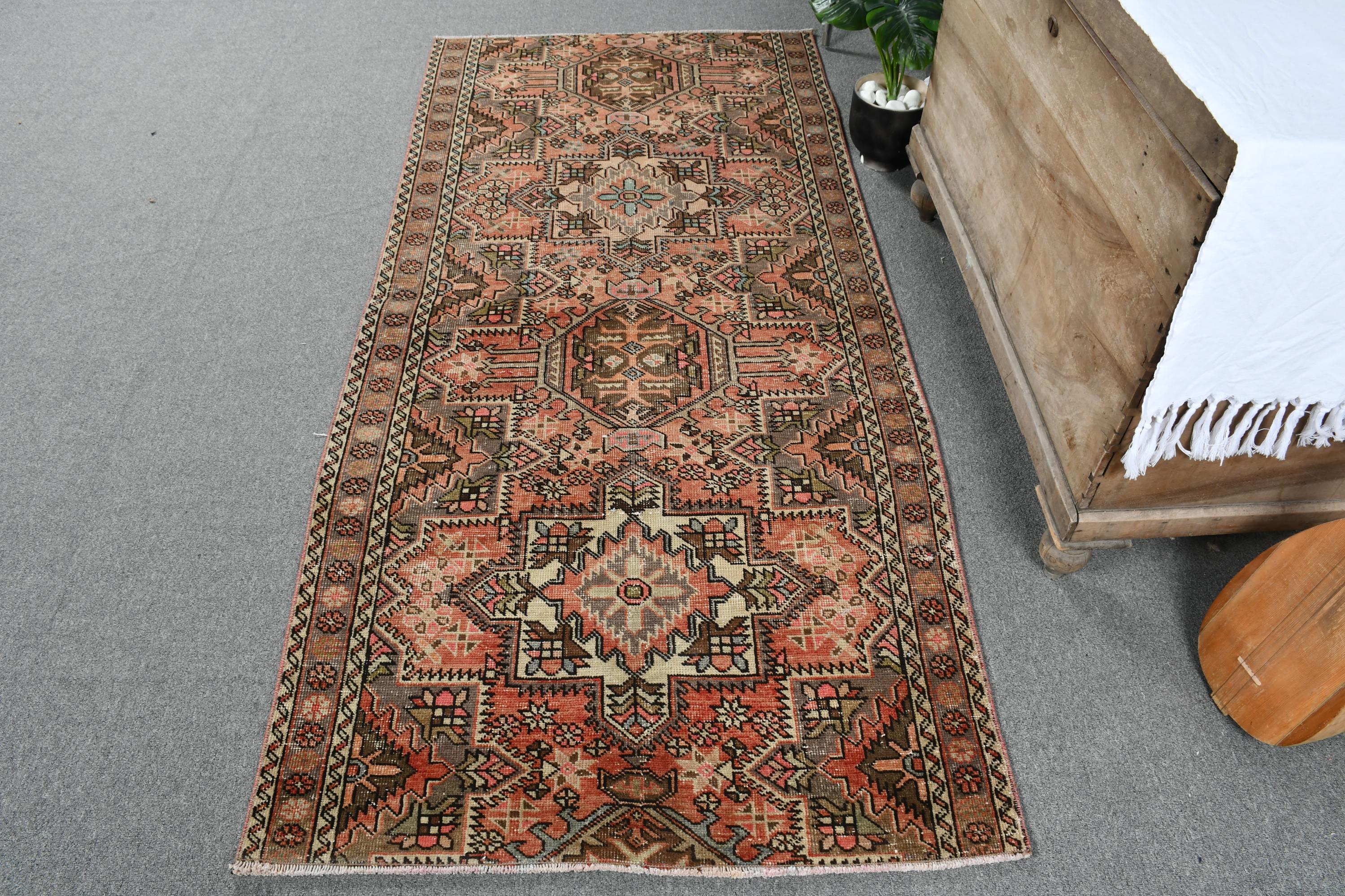 Turkish Rug, Vintage Rug, 3x7 Accent Rugs, Kurdish Rugs, Rugs for