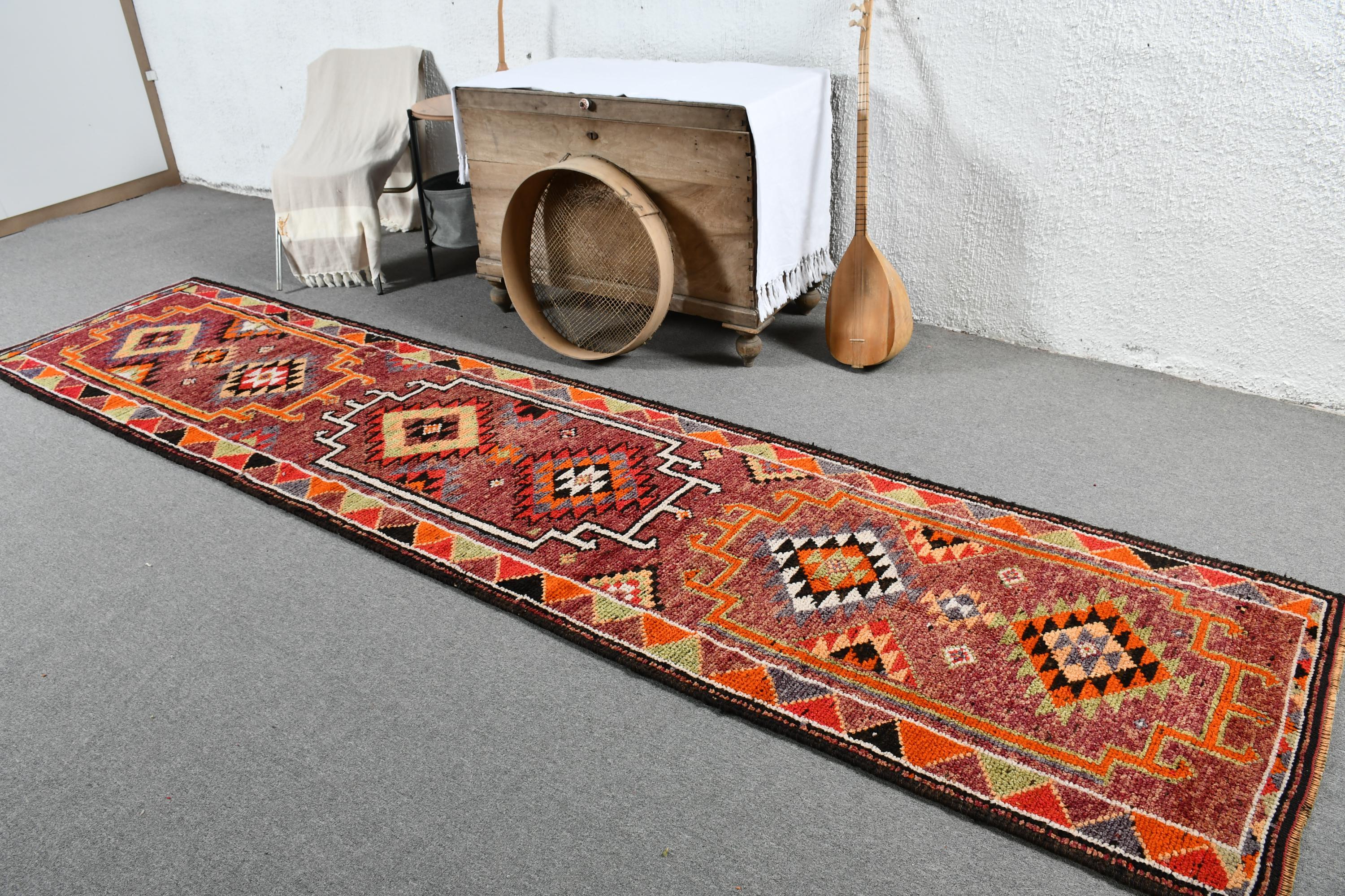 ヴィンテージ トルコ ランナー ラグ 2 x 8 フィート - Etsy 日本