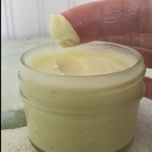 Honey Body Butter/3 ounces/Made with Beeswax, Raw Honey, Argan Oil, Unrefined Shea Butter/Moisturizing/Recyclable Glass Jar and Lid image 10