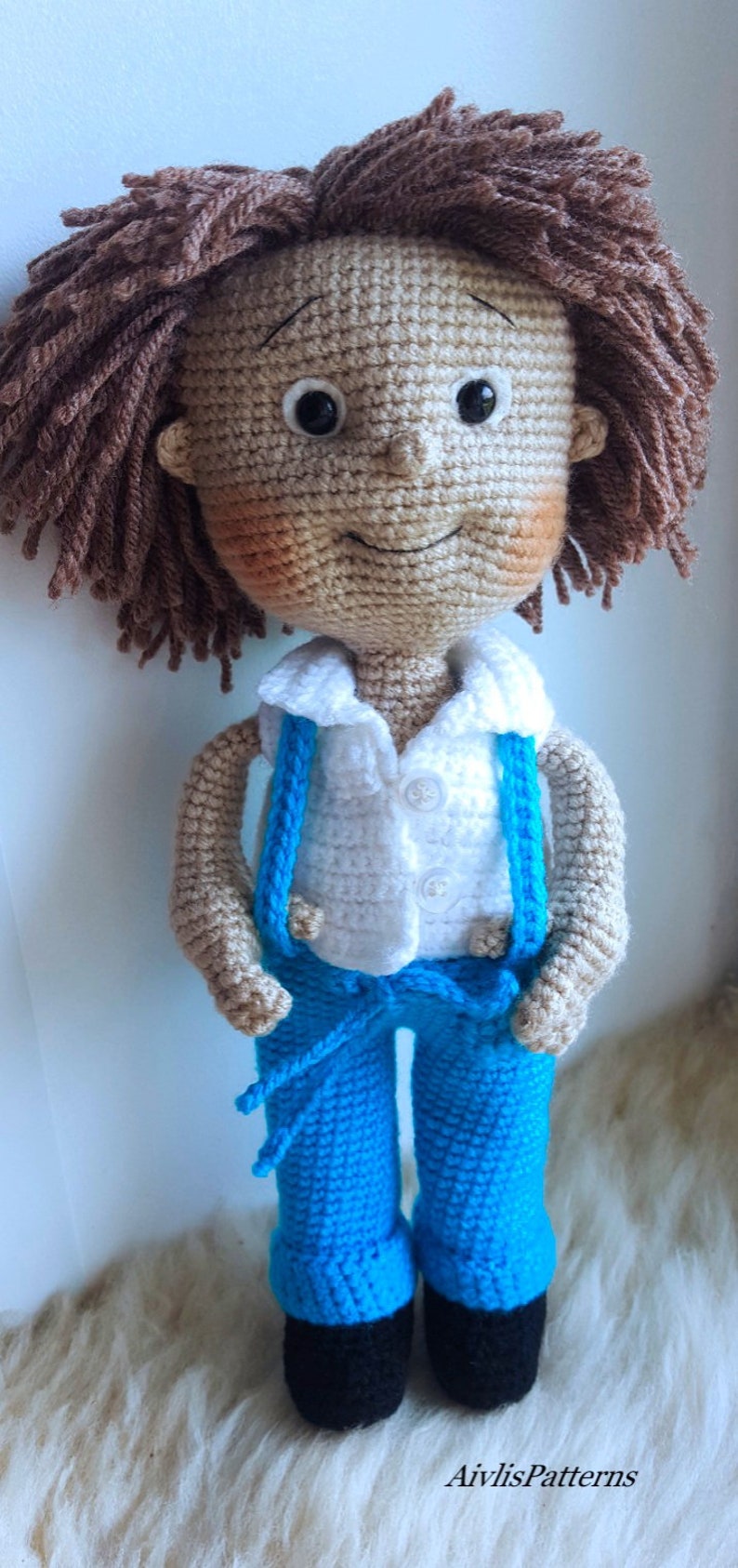 boy doll crochet pattern