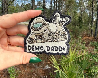 Parche de velcro EOD de Demo Daddy Bomb Squad