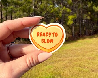 Listo para explotar el escuadrón de pegatinas de San Valentín con forma de corazón de caramelo EOD