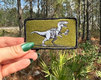 Parche de velcro Clever Girl para el escuadrón antibombas EOD militar