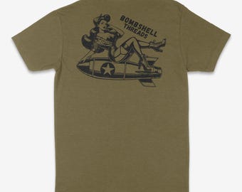 Camiseta unisex Pin-up Bombshell