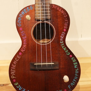 Custom paint YOUR ukulele!