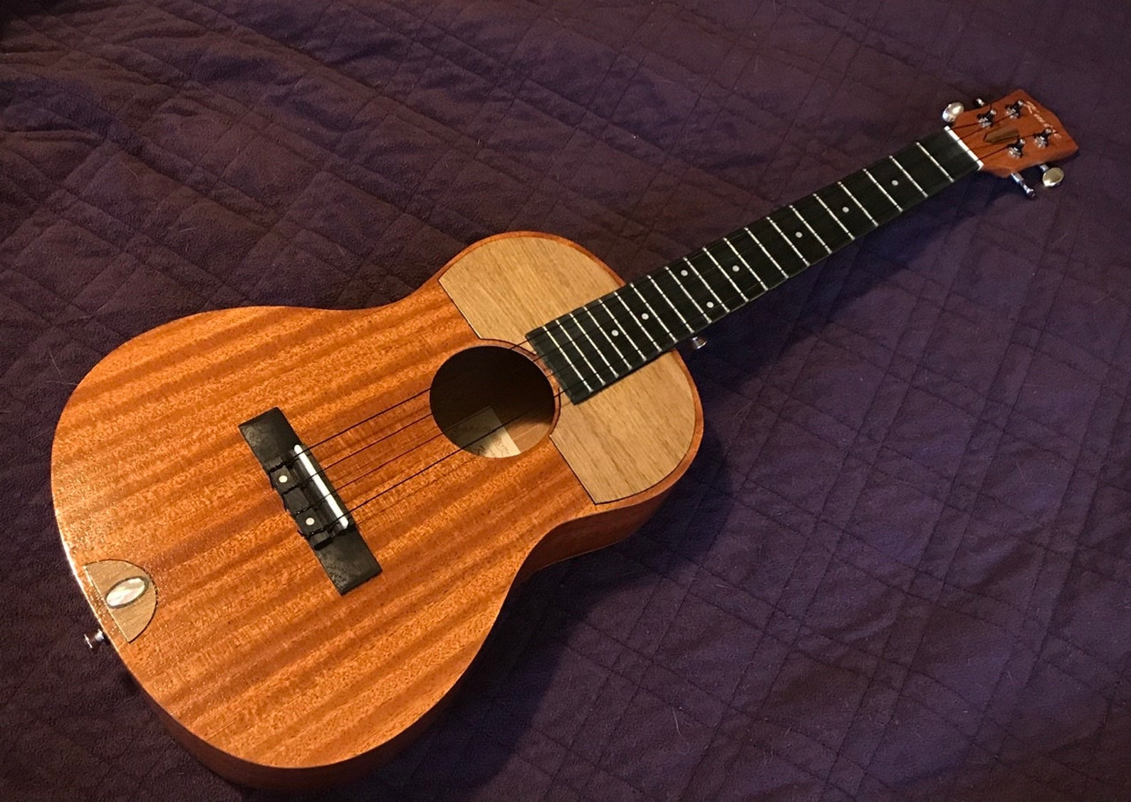 Venezuelan Cuatro/baritone Ukulele Hybrid Mahogany/walnut Etsy