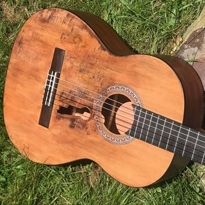 Replica full-size classical guitar