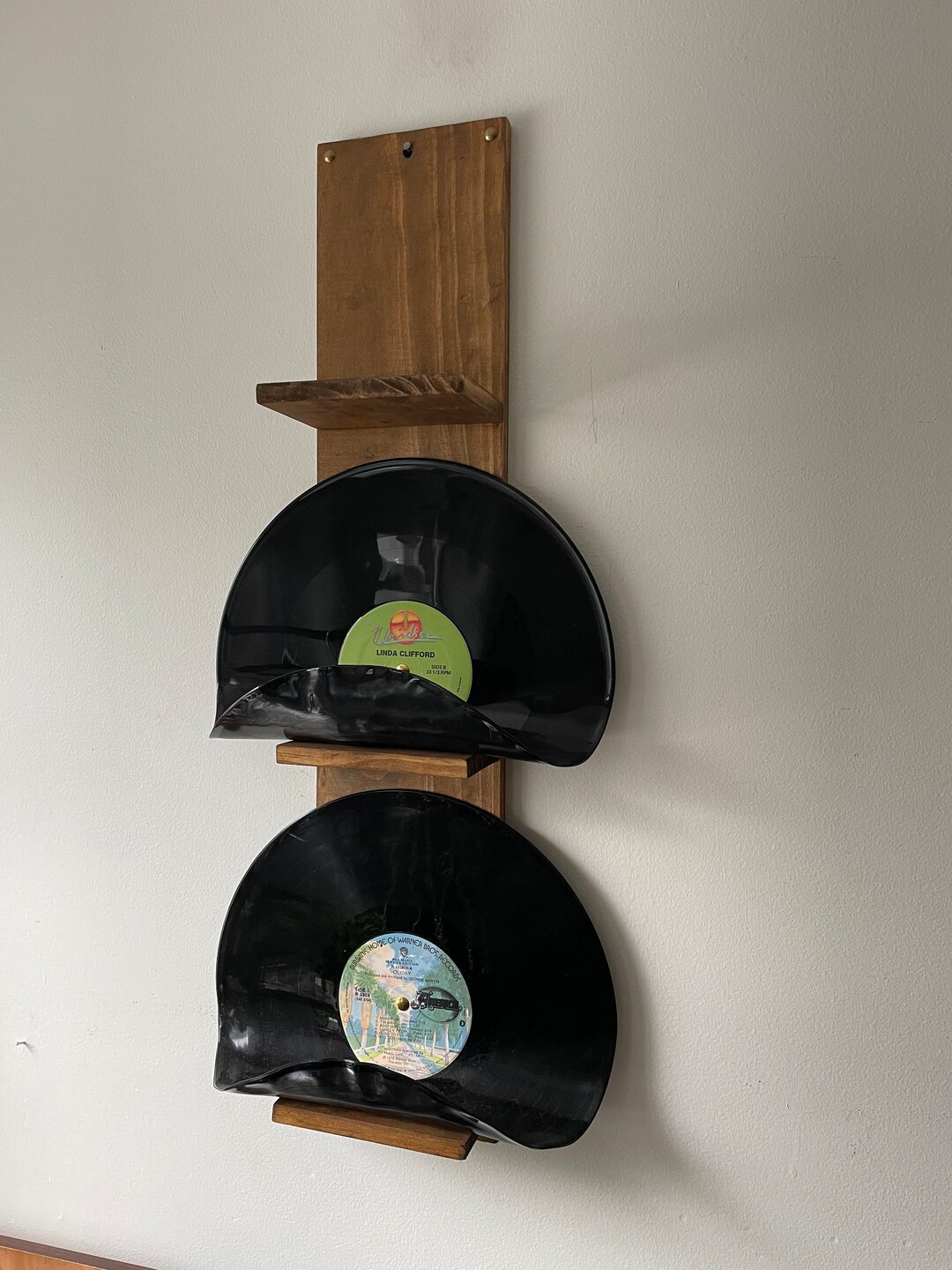 Candela Vinyl Record Bottle Holder Vinyl Record Wine Rack Etsy