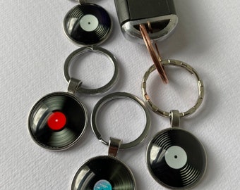 Vinyl Record Keychain