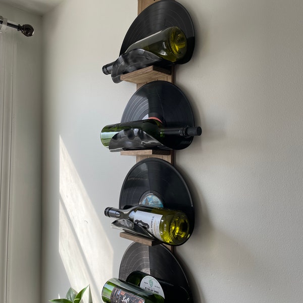 Wall Mount Wine Rack Etsy