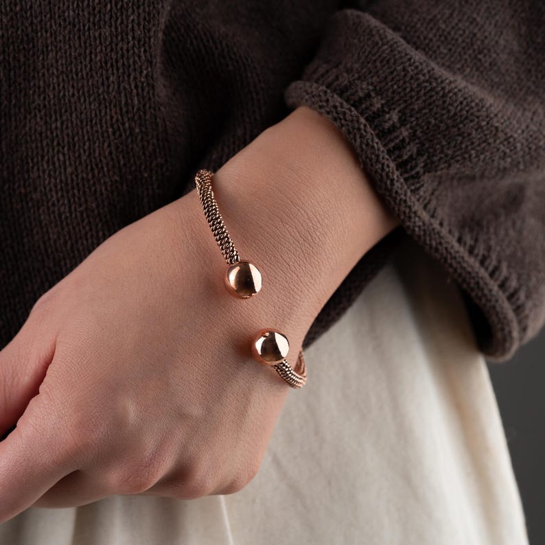 Tensor copper Bracelet, Healing Copper Bracelet, Adjustable Unisex Cuff, Handmade Unisex Adjustable Cuff with Custom Initials