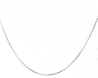 Silber Kabelkette, Halskette Kette Gold,