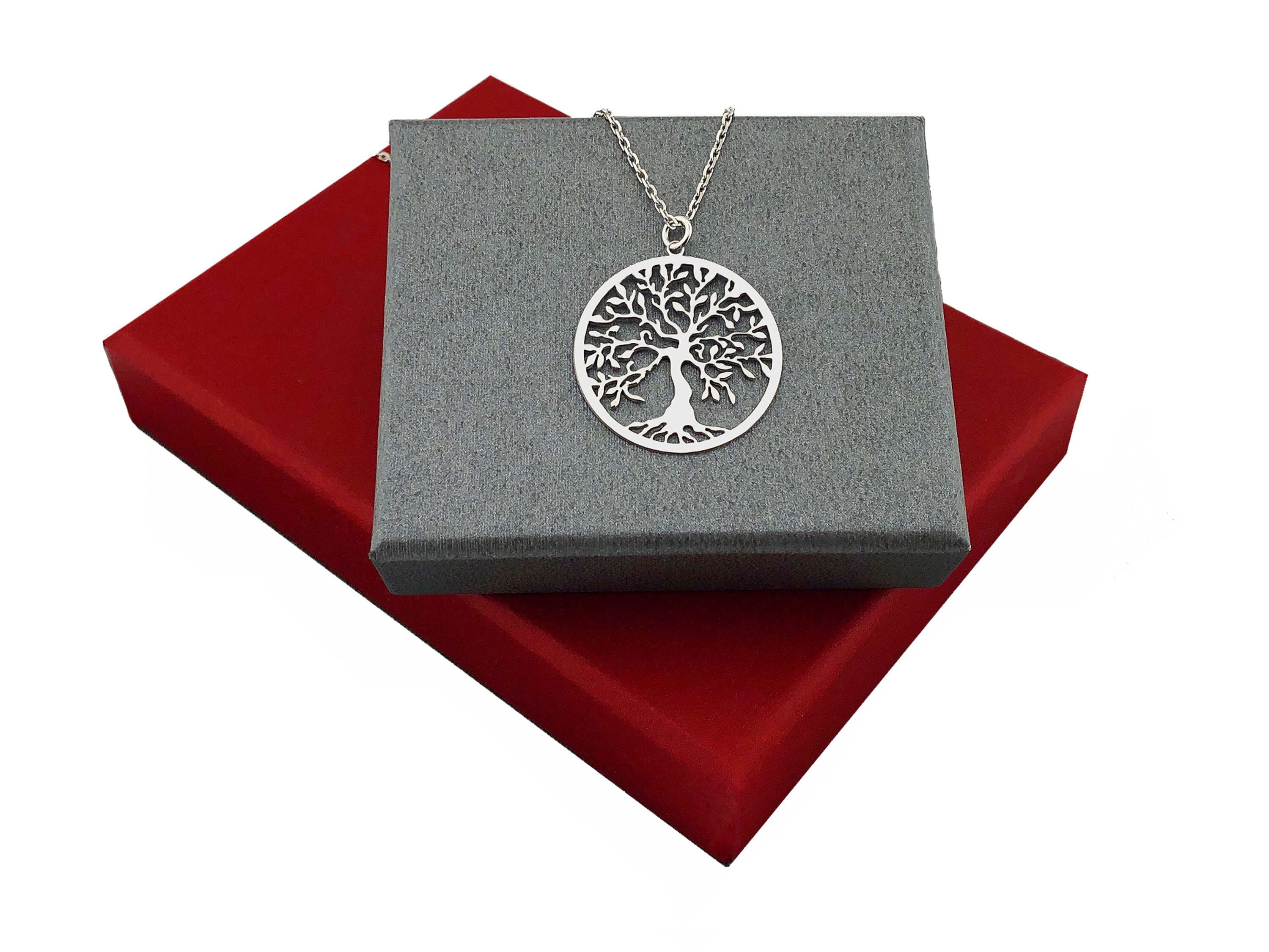 Tree of Life Necklace Family Tree of Life Necklace Silver Etsy
