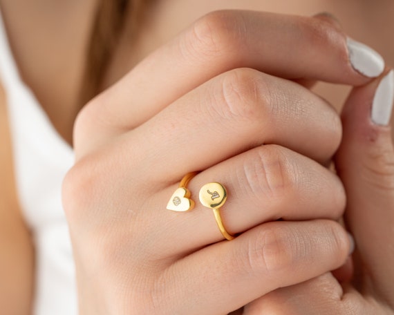 D.R.Designs - Letter Ring for couples as well as for... | Facebook
