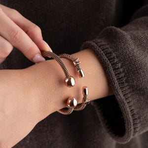 Tensor copper Bracelet, Healing Copper Bracelet, Adjustable Unisex Cuff, Handmade Unisex Adjustable Cuff with Custom Initials