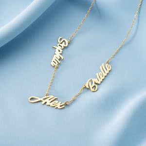Sterling Silver Name Necklace, Gold name necklace, Perfect Gift for Her, Personalized Gift, Custom name necklace, Necklace with name