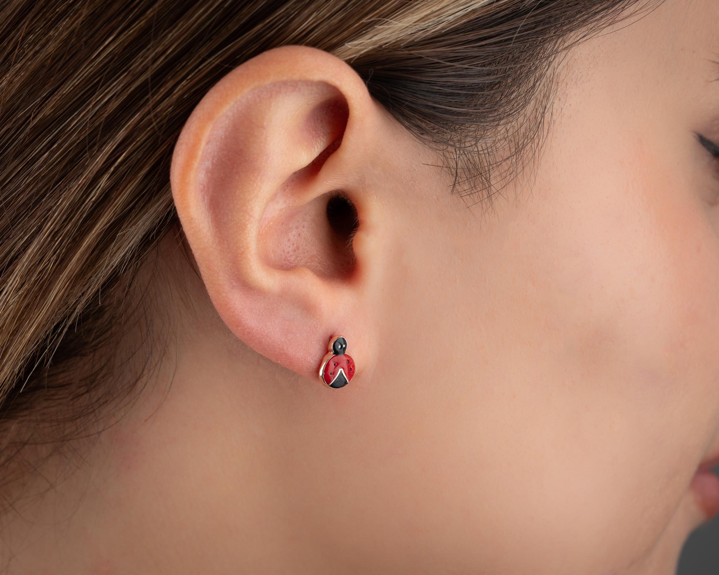 Lady Bird Earrings Etsy UK