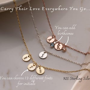 Familie Anfang personalisierte Anfang Armband mit Birthstones benutzerdefinierte mehrere Buchstabe Charme Armband Armband Kinder Name Schmuck Geschenk für Mama