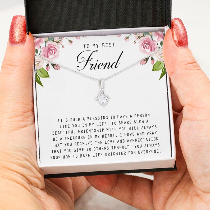 Friendship Necklace Best Friend Gifts Best Friend Birthday Gifts Best Friend Gift Friend Gift Bff Best Friend Necklace