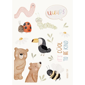 Strijktransferset A6 Oeps - motief om op kinderkleding te strijken Hej Hanni Art.nr. HHS-46401162707211