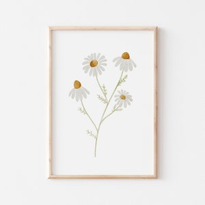 Poster Chamomile A4 children's poster poster children's room poster baby gift girl gift boy poster children animal poster