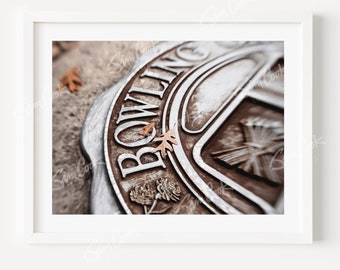 BGSU Seal Print, Bowling Green State University, Signed Photo