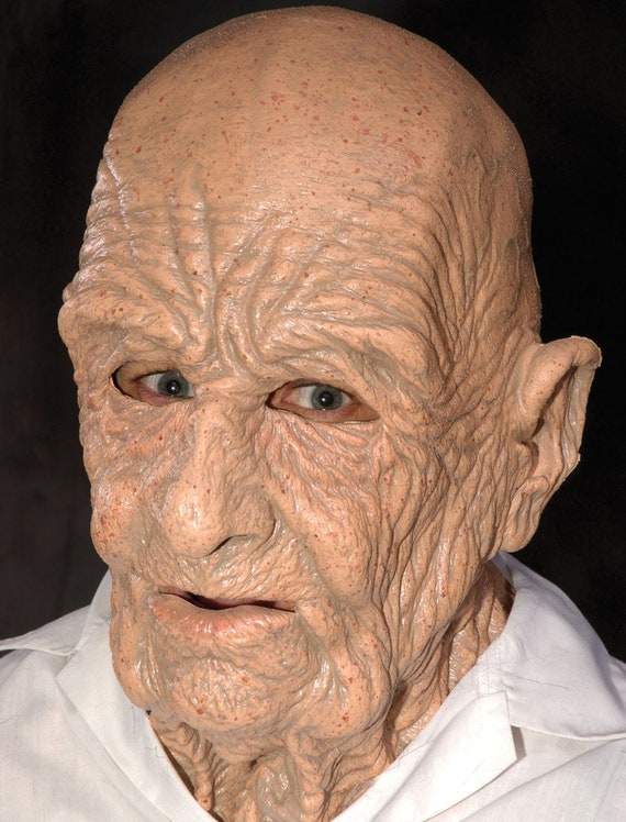 Venta Internacional- Máscara Realista Old Man Mask Full Of Spots And  Wrinkled Skin