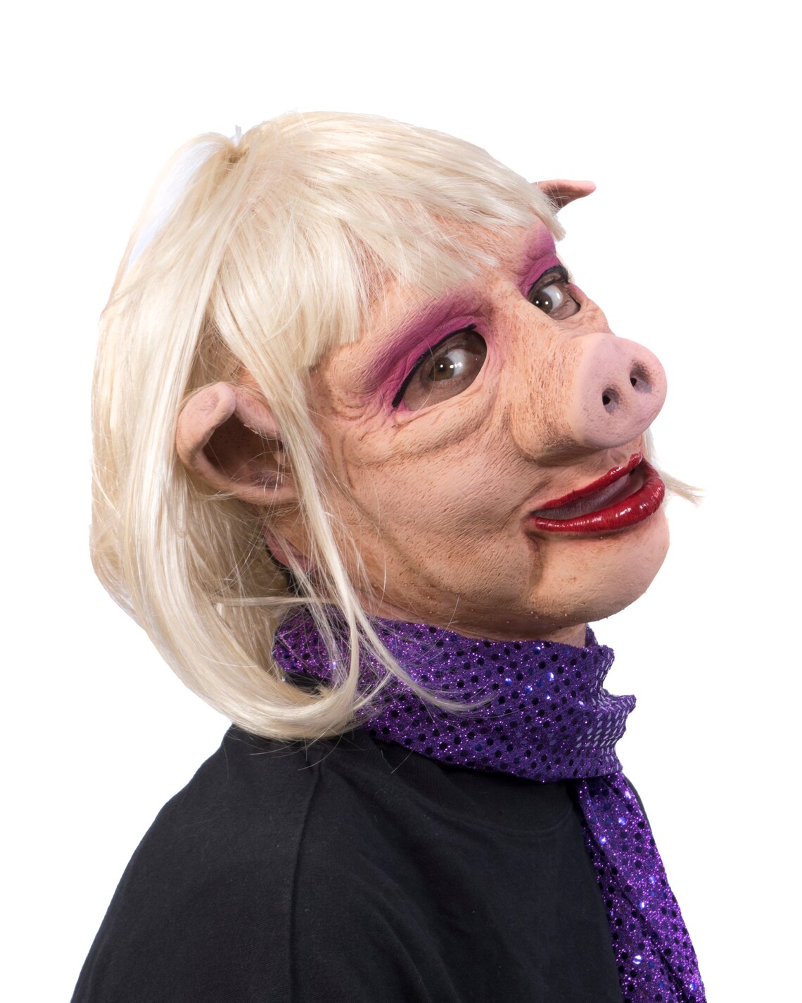 Pig Mask Female Animal Swine Hog Boar Sow Porky Piglet Shoat Etsy