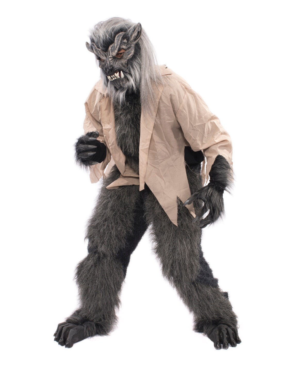 Werewolf Costume Night Crawler Wolf Dog Beast Monster Behemoth Etsy UK