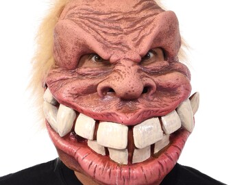Monster Mask Happy Smiling Huge Big Teeth Ugly Creepy Funny Unique Halloween Costume ML1001