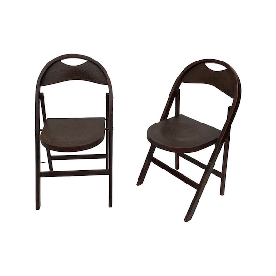 Thonet B751 (SET) - 折りたたみ椅子 - アールデコ調 - クロコダイル