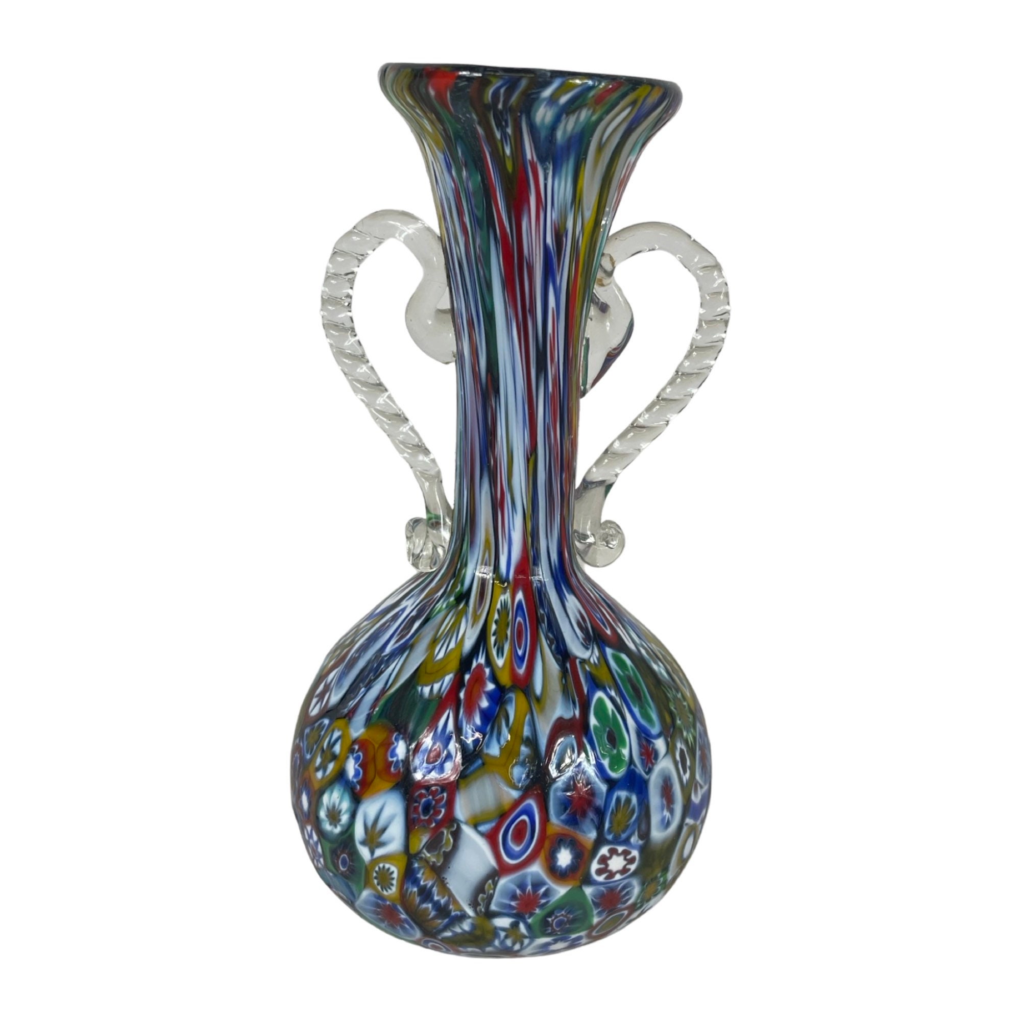 【MURANO】★ムラノ ミルフィオリ アンフォラ ボトル MURANO】☆ムラノ ミルフィオリ アンフォラ ボトル