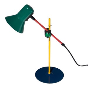 Veneta Lumi - Memphis style / postmodern / space age desk lamp