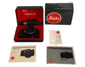 Leica R4S With Summicron -r 50mm F2 - Etsy