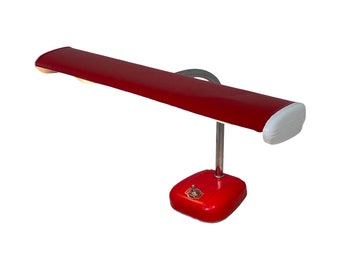 Desk or Drafting lamp with double sockets - ca. 1950's - Completely restored